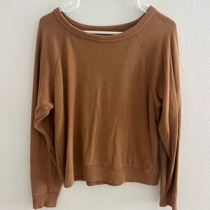 Everlane brown sweatshirt size small